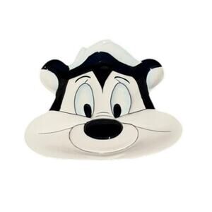 Vintage Warner Bros Studio Store Pepe Le Pew Ceramic Wall Plaque 1994